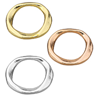 Sinkkiseos linkittäminen Ring, Donitsi, päällystetty, enemmän värejä valinta, nikkeli, lyijy ja kadmium vapaa, 20x18.50x2.50mm, Sisäläpimitta:N. 13mm, 50PC/erä, Myymät erä