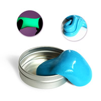 Silicone Play Dough with Iron luminated Sold By Lot