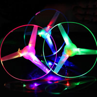 Plastic for children & LED mixed colors 250mm Sold By Bag