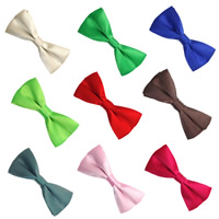 Vlinderdas, Polyester, Strik, voor kinderen & voor de mens, meer kleuren voor de keuze, 10x5cm, 20pC's/Bag, Verkocht door Bag