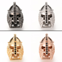 Cubic Zirconia Micro Pave Brass Beads Helmet plated with cubic zirconia nickel lead & cadmium free Approx 2-3mm Sold By Bag