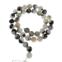 Labradorit Perlen, mexikanischer Jaspis, rund, verschiedene Größen vorhanden, Bohrung:ca. 1mm, verkauft per ca. 15 ZollInch Strang