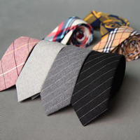 Algodón Corbata, diferentes patrones para la opción & para hombre, 1450x60mm, Vendido por UD