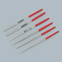 Stainless Steel Needle File, with Plastic, different styles for choice & stardust, original color, 10PCs/Lot, Sold By Lot