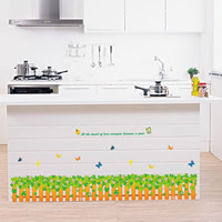 Wand-Sticker, PVC Kunststoff, Klebstoff & mit Brief Muster & wasserdicht, 1320x450mm, verkauft von PC