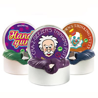 Slime Crazy Magnetic Thinking Putty, Plastic, with Plastic, more colors for choice, 60x25mm, Sold By Box