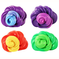 Plastic Play Dough, with Plastic, more colors for choice, 60x25mm, Sold By Box