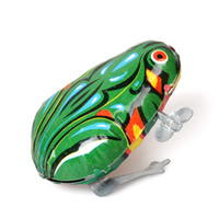 Wind -Up Toys, Järn, Frog, för barn, 40x50x70mm, Säljs av PC