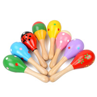 Wood Maracas for children Sold By PC