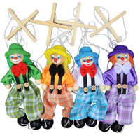 Wood Puppet Toys, 250mm, Sold By PC