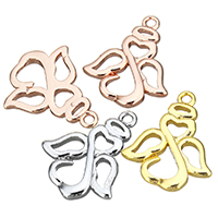 Brass Jewelry Pendants plated nickel lead & cadmium free Approx 1.5mm Sold By Lot