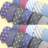 Polyester Krawatte, verschiedene Muster für Wahl & für den Menschen, 50mm, verkauft von PC
