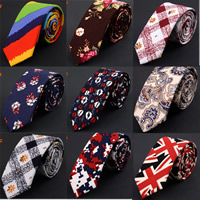 Baumwolle Krawatte, verschiedene Muster für Wahl & für den Menschen, 50mm, verkauft von PC