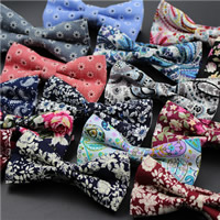 Cotton, Bowknot, Unisex & different designs for choice, 120x60mm, Sold By PC