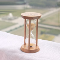 Timeglas Timer, Glas, flere farver til valg, 87x43mm, Solgt af PC