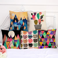 Poduszka, Tkaniny bawełniane, Kwadrat, różne wzory do wyboru & z listu wzór, 45x45cm, sprzedane przez PC