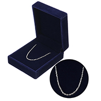 925 Sterling Silber Halskette Kette, ohne Box & unterschiedliche Länge der Wahl & Oval-Kette, 2.50x1.50x0.50mm, verkauft von Strang
