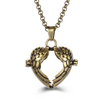 Pregnant Ball Locket Pendant, Brass, Heart, plated, hollow, more colors for choice, lead & cadmium free, 20mm-30mm, Hole:Approx 2-4mm, Sold By PC