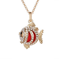 Pregnant Ball Locket Pendant, Brass, Fish, plated, with rhinestone & hollow, more colors for choice, lead & cadmium free, 20mm-30mm, Hole:Approx 2-4mm, Sold By PC