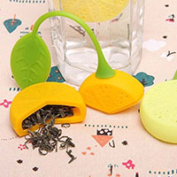 Tea Strainer Filter Diffuser Silicone Lemon FDA approval Sold By PC