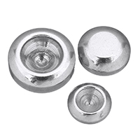 Stainless Steel Cabochon Setting, different size for choice, original color, 500PCs/Lot, Sold By Lot