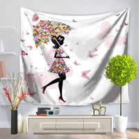 Fashion bad stranden handduk, Polyester, Rektangel, olika mönster för val, 150x130cm, Säljs av PC