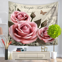 Fashion Bath Tapestries, Polyester, Rectangle, different designs for choice & with letter pattern, 150x150cm, Sold By PC