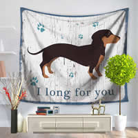 Fashion Bath Tapestries, Polyester, Rectangle, different designs for choice & with letter pattern, 150x130cm, Sold By PC
