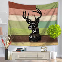 Fashion Bath Tapestries, Polyester, Rectangle, different designs for choice & with letter pattern, 150x130cm, Sold By PC