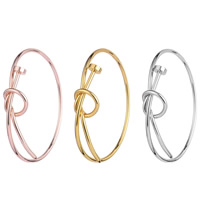 Brass Bangle, plated, Unisex, more colors for choice, lead & cadmium free, 70mm, Inner Diameter:Approx 70mm, Length:Approx 8.5 Inch, Sold By PC
