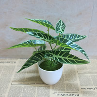 Kunststoff Künstliche Pflanze, 380mm, 10PCs/Tasche, verkauft von Tasche