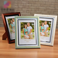 Tabletop Photo Frames, PVC Plastic, injection moulding, different size for choice, more colors for choice, Sold By PC