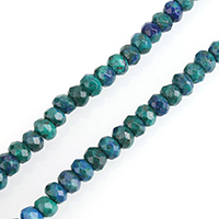 Lapis Lazuli Phenix Beads Rondelle & faceted Sold Per Approx 15 Inch Strand