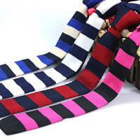 Kravaty, Polyester, plést, pro muže, více barev na výběr, 145x6cm, Prodáno By PC