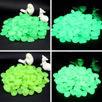 Plastic Glowstone, luminated, mixed colors, 20mm, 300PCs/Bag, Sold By Bag