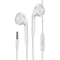TPE beschalteter Ohrhörer, mit ABS Kunststoff, Für 3.5mm Computerschnittstellengerät & Für Mobiltelefon, keine, verkauft von Strang