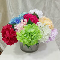 Kunstig blomst Home Decoration, Spun Silk, Flower, flere farver til valg, 180mm, 5pc'er/Bag, Solgt af Bag