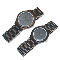 Reloj de joyería Redear®Unisex, madera, con Vidrio & acero inoxidable, unisexo, más colores para la opción, longitud aproximado 9 Inch, Vendido por UD