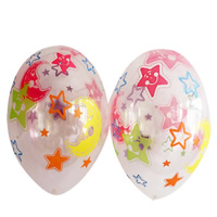 Balloons, Latex, mixed colors, 12lnch, 100PCs/Bag, Sold By Bag