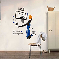 Wall Stickers & Decals, PVC Plastic, adhesive & waterproof, 900x600mm, Sold By Set