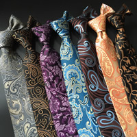 Krawatten, Polyester, verschiedene Muster für Wahl & für den Menschen, 80x1460mm, verkauft von Strang