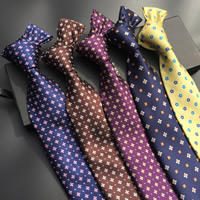 Krawatten, Polyester, verschiedene Muster für Wahl & für den Menschen, 80x1460mm, verkauft von Strang