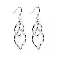 925 Sterling Silver Drop &  Dangle Earrings for woman Sold By Pair
