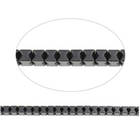 Non Magnetic Hematite Beads, 4mm, Hole:Approx 1mm, Approx 100PCs/Strand, Sold Per Approx 15.5 Inch Strand