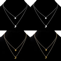 Cink Alloy nakit ogrlice, s željeza lanac, s 5cm Produžetak lanac, pozlaćen, ovalni lanac & za žene & 2-cjedilu, više boja za izbor, dovesti i kadmija besplatno, 450mm, Prodano Per Približno 17.5 inčni Strand