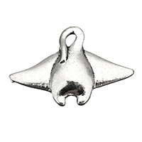 Brass Jewelry Pendants, antique silver color plated, 26x18x3.50mm, Hole:Approx 2.5mm, 1000PCs/Lot, Sold By Lot