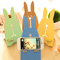 Phone Holder, MDF, Foldable, more colors for choice, 90x185x80mm, Sold By PC