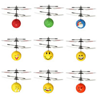 Flying Ball Lighting Drone Helikopter, Plastic, Ronde, verschillende ontwerpen voor de keuze, 160x120mm, Verkocht door PC