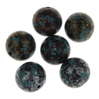 Akryl smykker perler, Runde, 12mm, Hole:Ca. 1mm, Ca. 480pc'er/Bag, Solgt af Bag