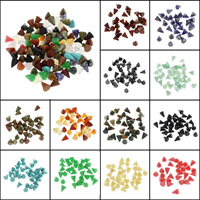Pedras preciosas de cabochons , misto de pedras semi-preciosas, Cónico, materiais diferentes para a escolha, 8x10mm, 100PCs/Bag, vendido por Bag